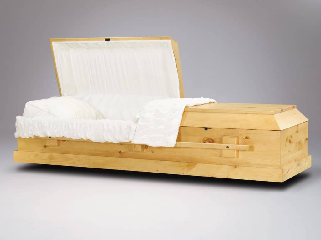 Frontier Pine Flat Top CVI Funeral Supply